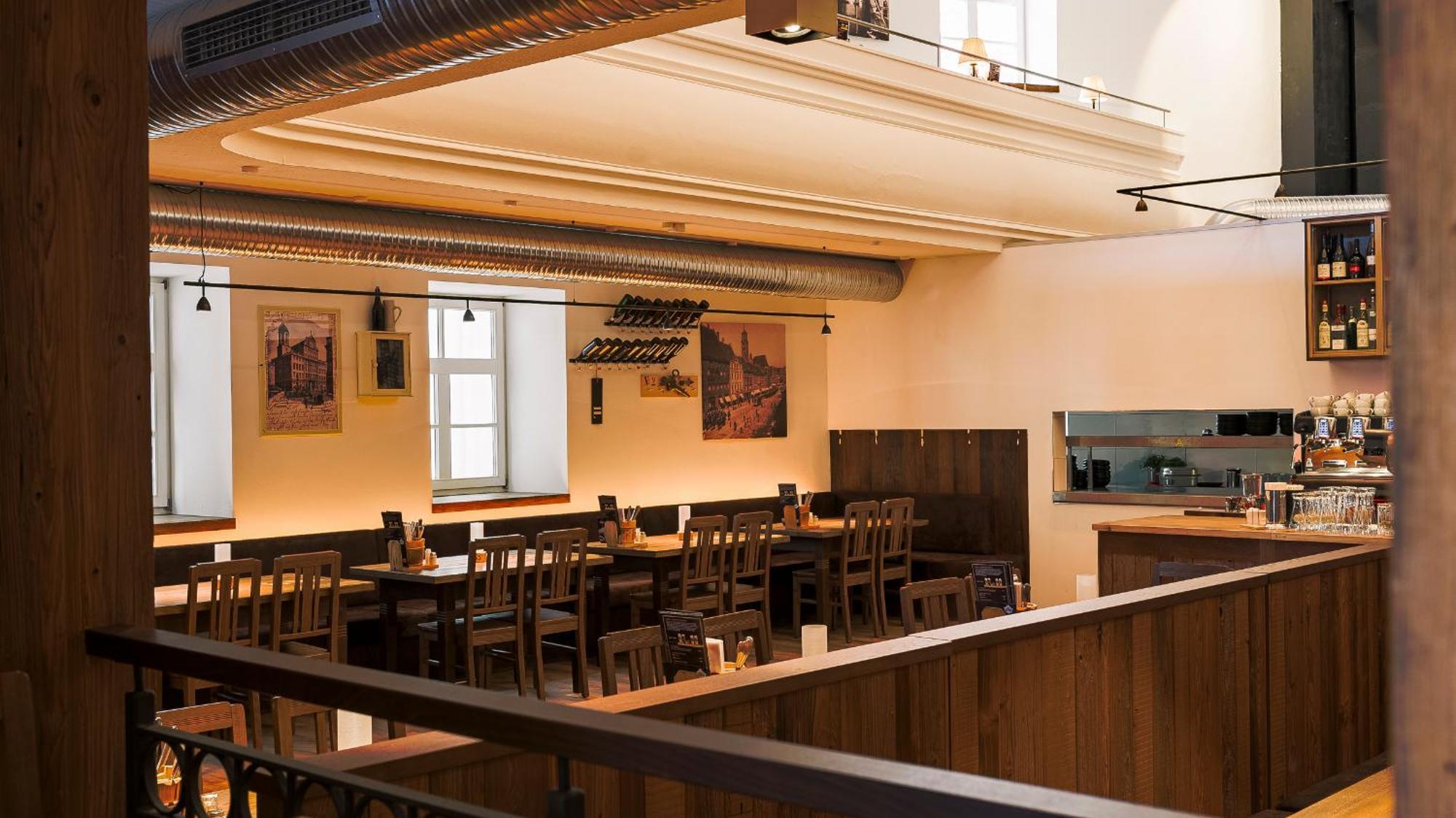 Brauhaus-Hotel Koenig Von Flandern Augsburg Bagian luar foto