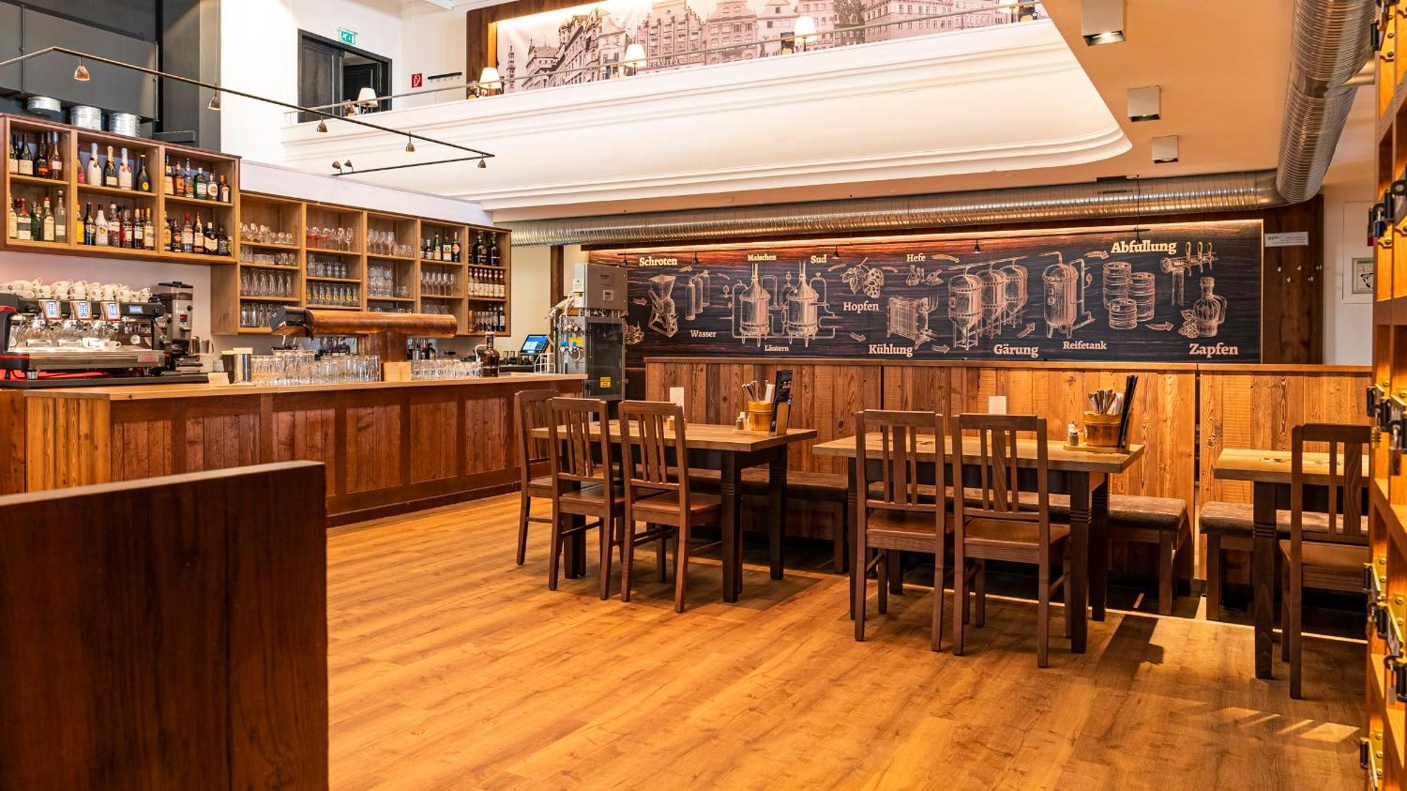 Brauhaus-Hotel Koenig Von Flandern Augsburg Bagian luar foto
